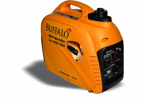 Gerador de energia Inverter Buffalo BFG 2500 2,5 kVA - partida manual - monofásico - 127V