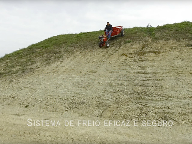 Carreta Tracionada Maquinafort IMPACTU´S 600T para Motocultivador