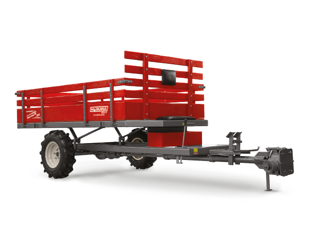 Carreta Tracionada Maquinafort IMPACTU´S Basculante Alta - para Micro-tratores