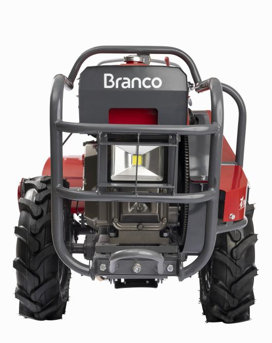 Microtrator Branco BTD-18.0E - 1000 - Com enxada rotativa